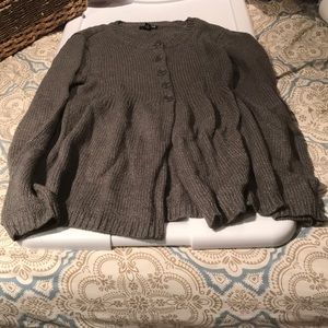 Ana sweater open front